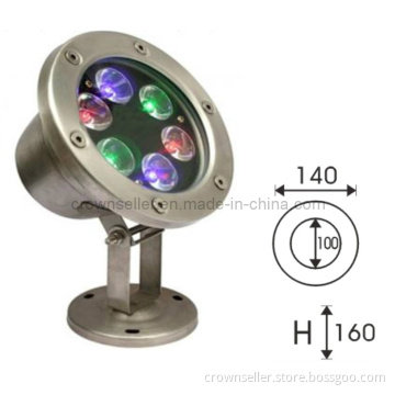 6W LED Underwater Lamp Underwater Light (HTY-UW-003)